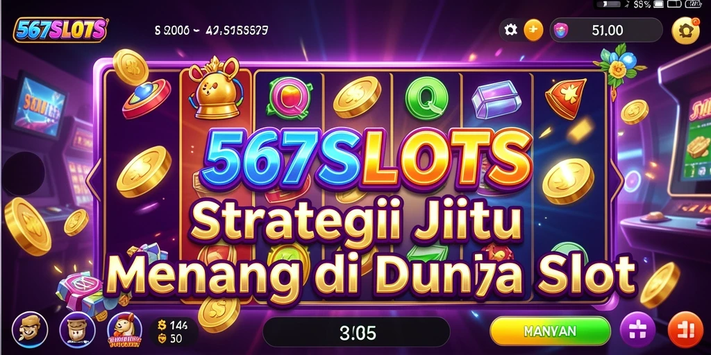 Screenshot gameplay 567SLOTS yang mendebarkan dan strategis.