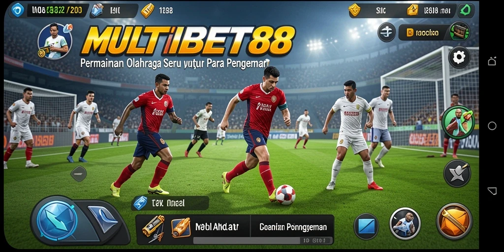 Tampilan dinamis dari gameplay olahraga MULTIBET88 yang menarik.